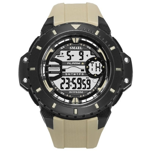 Mens Digital Wristwatches Waterproof Sport