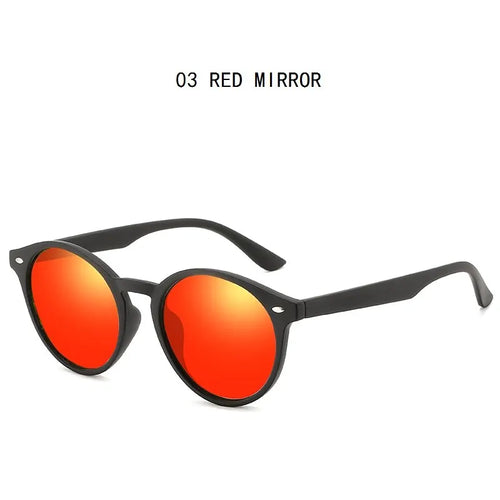 Fashion Round Polarized Sunglasses Women Men Classic Vintage Driving