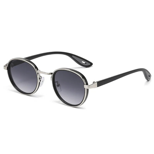 Round Retro Sunglasses Men UV400 Sunnies Women Brand Designer Sun