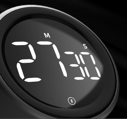 Magnetic Digital Timer For Kitchen Cooking Shower