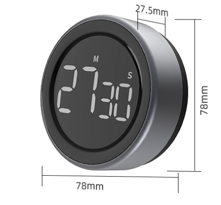 Magnetic Digital Timer For Kitchen Cooking Shower