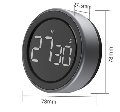 Magnetic Digital Timer For Kitchen Cooking Shower