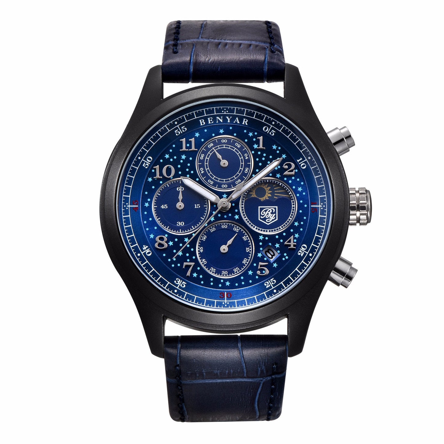 Quartz Military Sports Leather Band Watch For Men