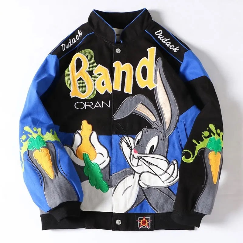 Custom Print Logo Bomber Jacket Baseball Jackets Vintage Leather Sleeve Varsity Jacket for Men 2025