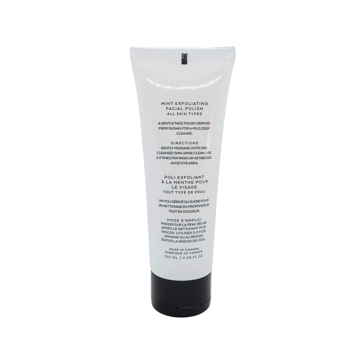 Mint Exfoliating Facial Polish – Gentle Face & Body Scrub with Apricot