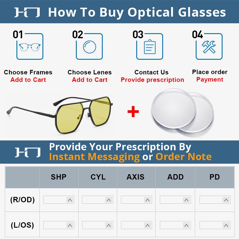 Clloio Night Vision Aluminum Photochromic Sunglasses Men Women