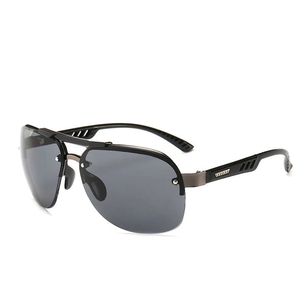 2023 Fashion Men Vintage metal pilot Sunglasses Classic Brand Sun