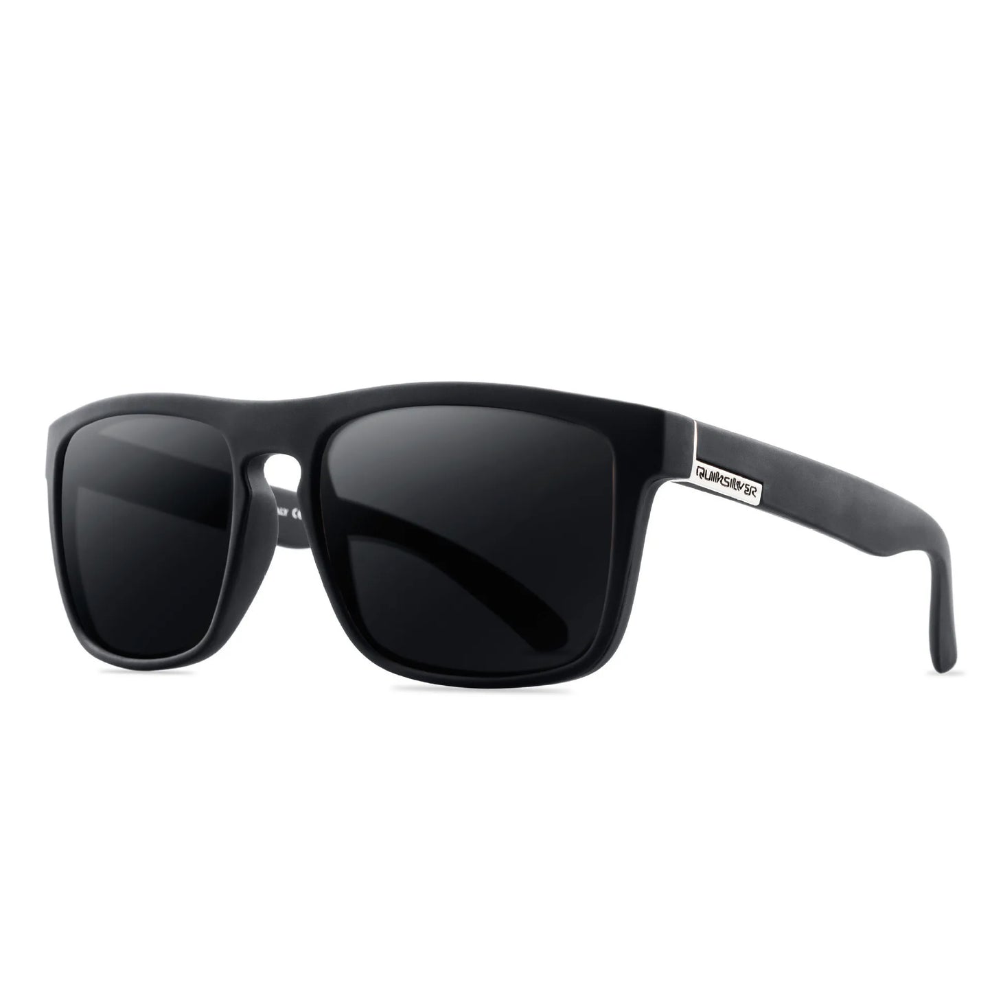 2PCS Fashion Square Polarized Sunglasses Men Vintage Plastic Male Sun
