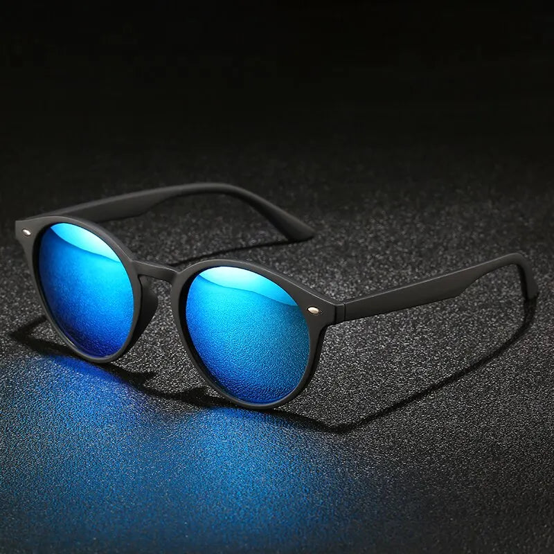 Fashion Round Polarized Sunglasses Women Men Classic Vintage Driving