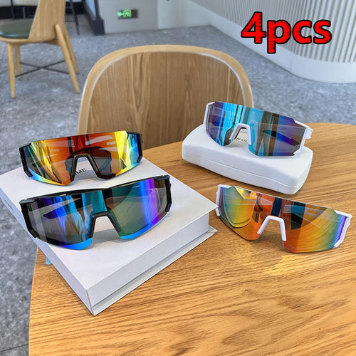 1/2pcs Cycling Sunglasses Women UV400 Sandproof Eye Protector Sun