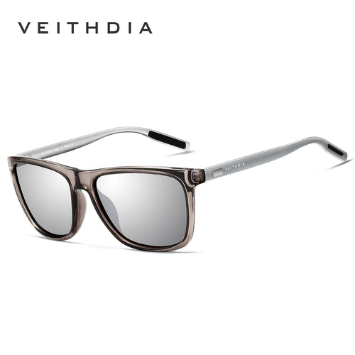 VEITHDIA Brand Sunglasses Unisex Retro Aluminum+TR90 Sunglasses