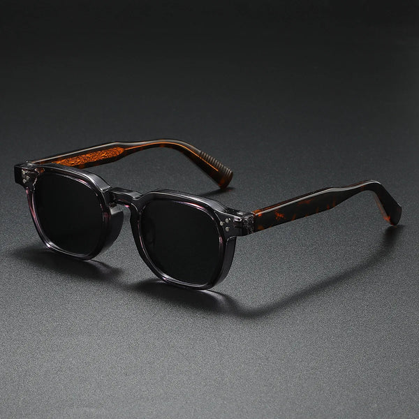 New Polarized Sunglasses Unisex Metal Core CP Square Sun Glasses