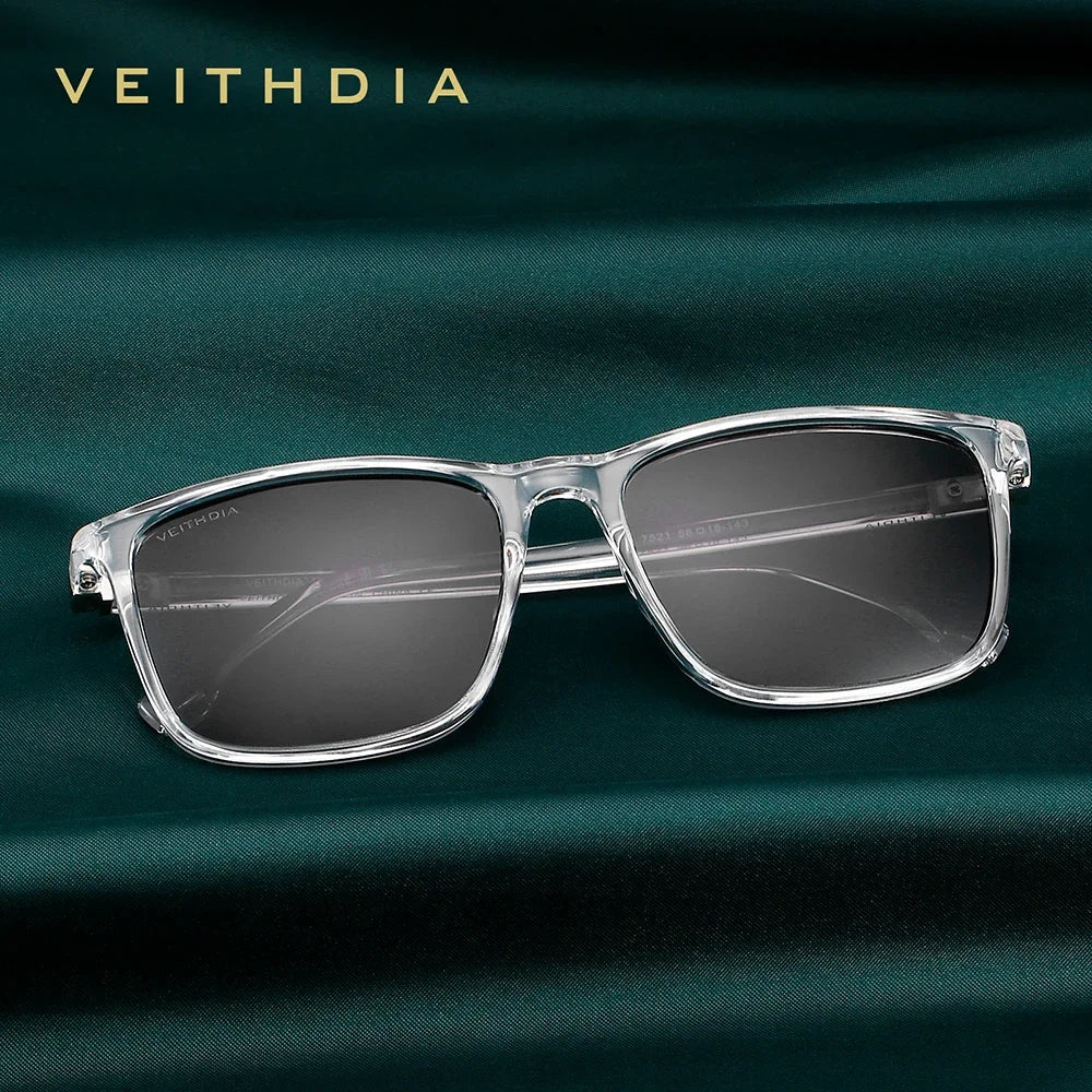 VEITHDIA Brand New Sunglasses Unisex Retro TR90 Sunglasses Polarized