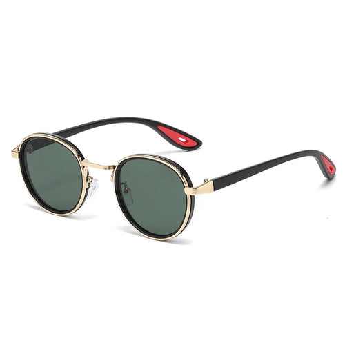Round Retro Sunglasses Men UV400 Sunnies Women Brand Designer Sun
