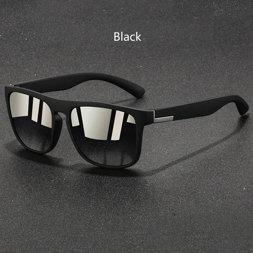 Fashion Vintage Square Sunglasses Men Women Fishing Driving Man Luxury