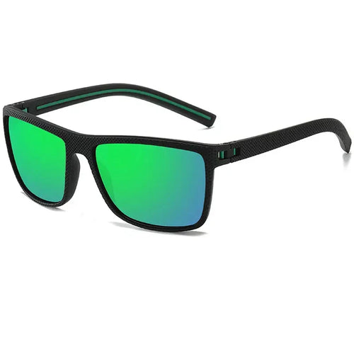 Square Polarized Sunglasses for Men and Women Lightweight Frame Sun
