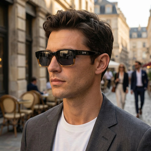 Light Luxury Square Sunglasses Minimalist Design Elegant Unisex Uv400