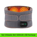 Heat Therapy Lumbar Back Massager Belt