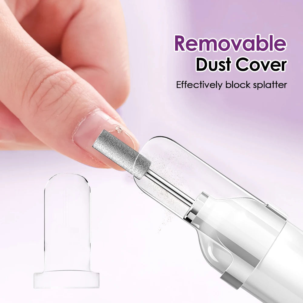 Electric Nail Polisher Drill Bits Set Nails Grinding Polishing Cuticle