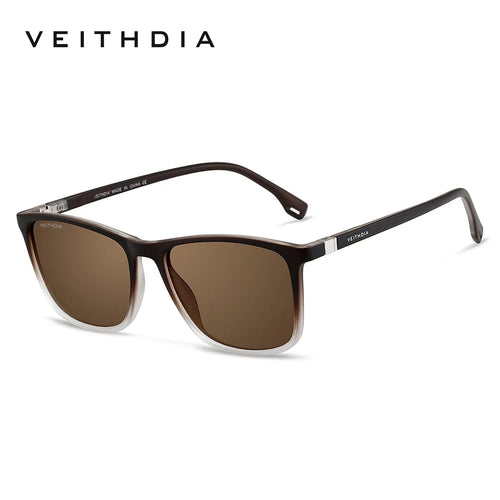 VEITHDIA Brand New Sunglasses Unisex Retro TR90 Sunglasses Polarized