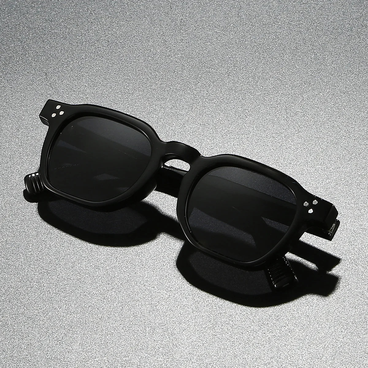New Polarized Sunglasses Unisex Metal Core CP Square Sun Glasses