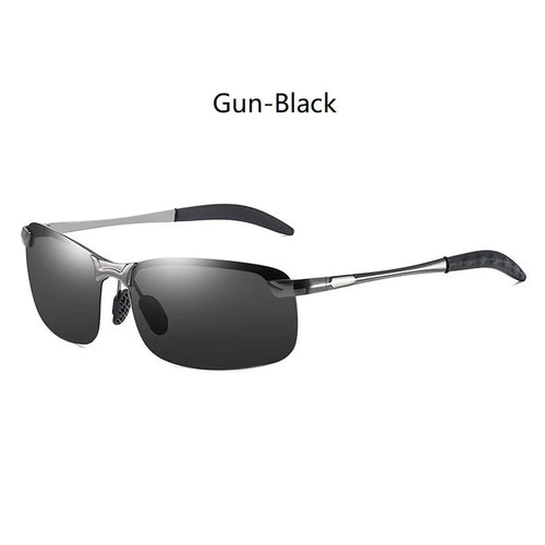 Classic Metal Men Polarized Sunglasses Fashion Driving Fishing Half