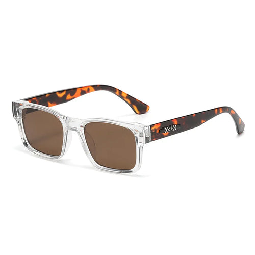 Light Luxury Square Sunglasses Minimalist Design Elegant Unisex Uv400