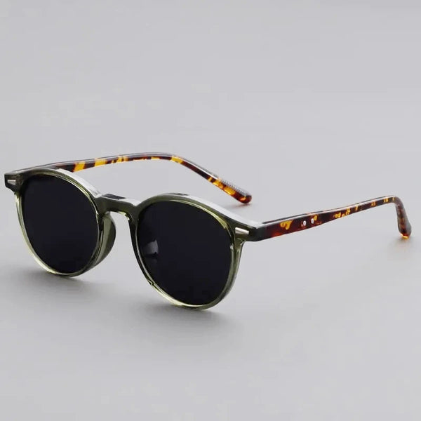 Vintage Round Sunglasses for Women Men Circular Sun Glasses Female