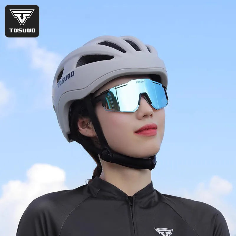 TOSUOD Colorful color changing glasses outdoor sports bicycle goggles