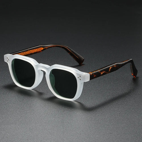 New Polarized Sunglasses Unisex Metal Core CP Square Sun Glasses