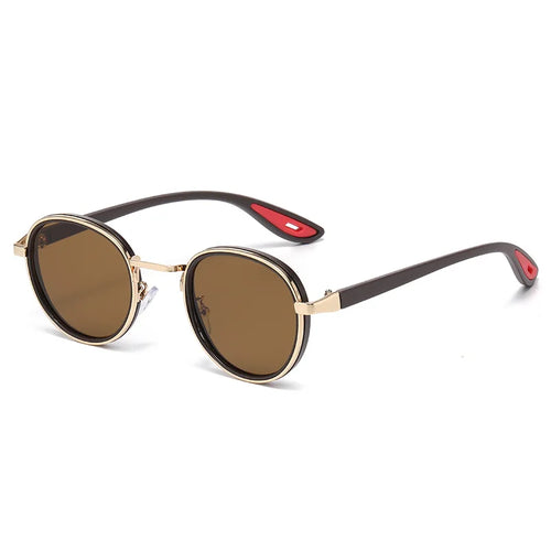 Round Retro Sunglasses Men UV400 Sunnies Women Brand Designer Sun