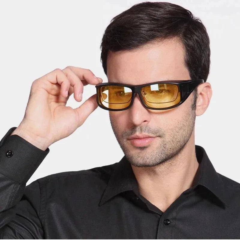 Night Vision Sunglasses Car Night Driving Glasses Driver Goggles