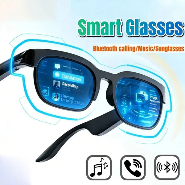 2026 New Smart Glasses AI Translation Bluetooth Conversation Recording