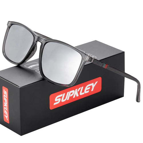 SUPKLEY Sports Sunglasses for Men Polarized Comfortable Wear Square