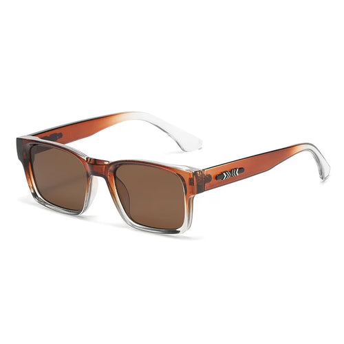 Light Luxury Square Sunglasses Minimalist Design Elegant Unisex Uv400