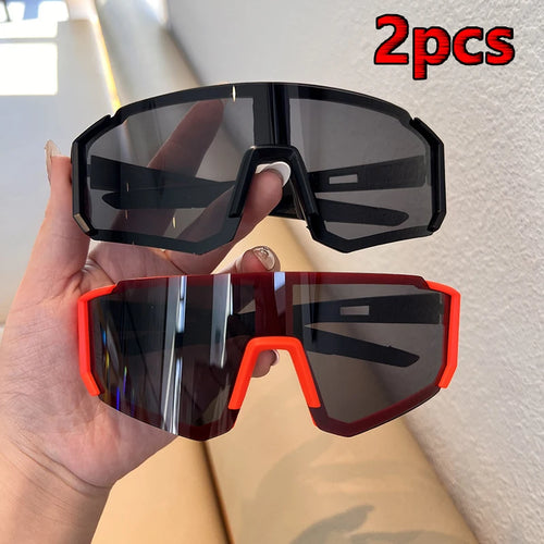 1/2pcs Cycling Sunglasses Women UV400 Sandproof Eye Protector Sun