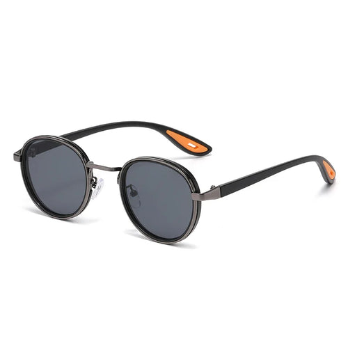 Round Retro Sunglasses Men UV400 Sunnies Women Brand Designer Sun