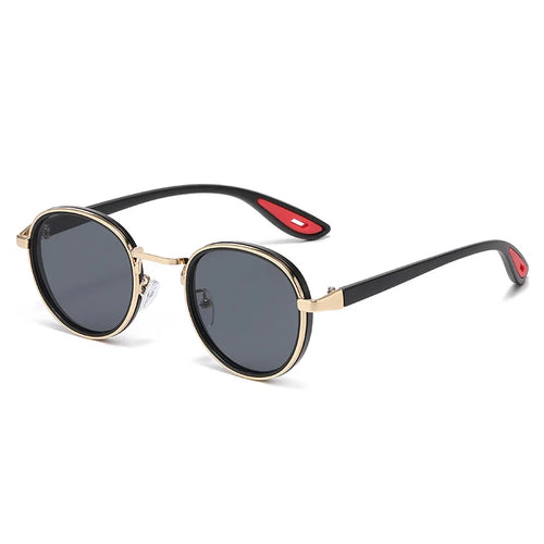 Round Retro Sunglasses Men UV400 Sunnies Women Brand Designer Sun