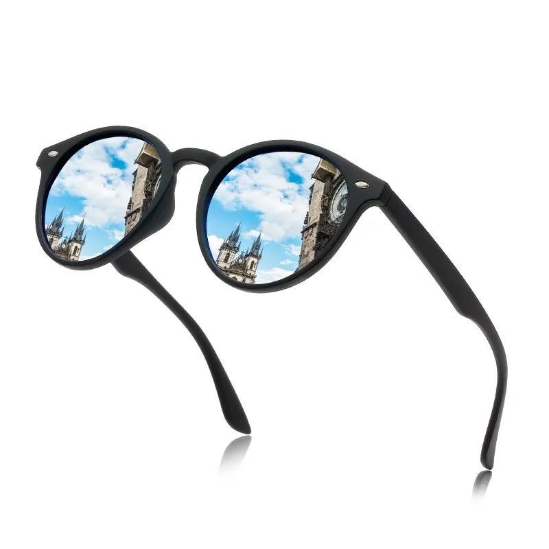 Fashion Round Polarized Sunglasses Women Men Classic Vintage Driving