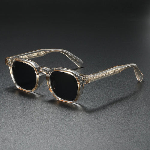 New Polarized Sunglasses Unisex Metal Core CP Square Sun Glasses