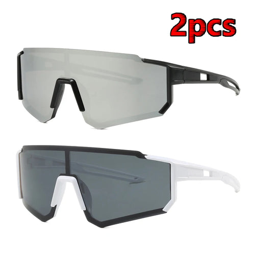 1/2pcs Cycling Sunglasses Women UV400 Sandproof Eye Protector Sun