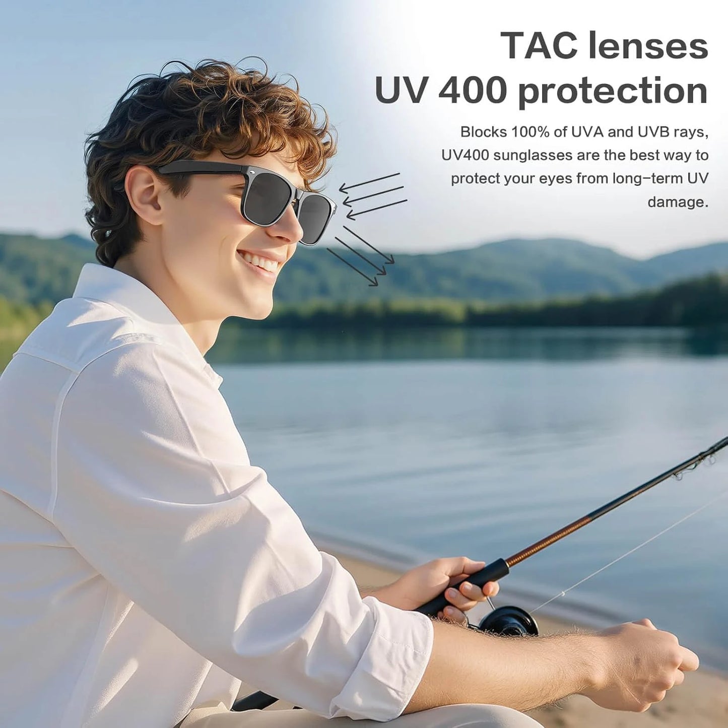 New 800W Camera AI Glasses Men Color-Changing Smart Translation