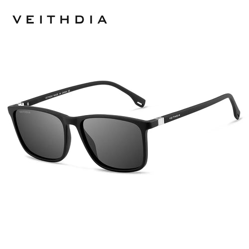 VEITHDIA Brand New Sunglasses Unisex Retro TR90 Sunglasses Polarized