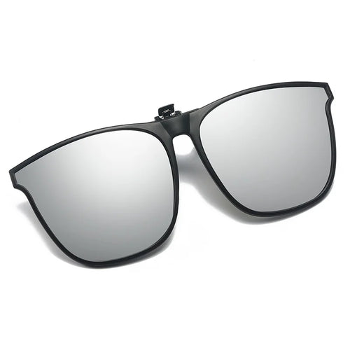 Polarized Clip On Sunglasses Men Car Driver Goggles UV400 Sun Glasses