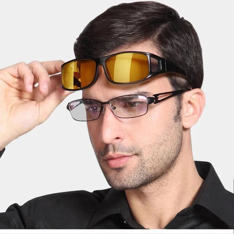 Night Vision Sunglasses Car Night Driving Glasses Driver Goggles