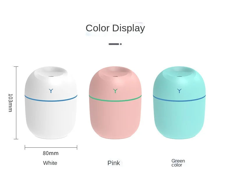 USB Ultrasonic Aroma Humidifier & Diffuser
