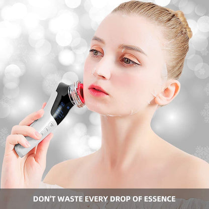 Facial Massager Ultrasonic Vibration Wrinkle Remover Anti-Ageing