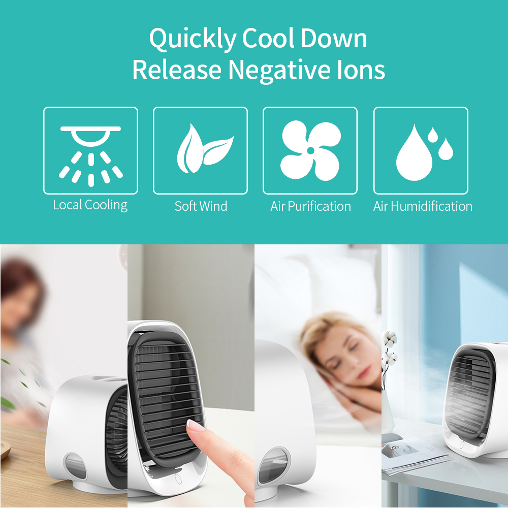 Portable USB Desktop Air Cooler Fan