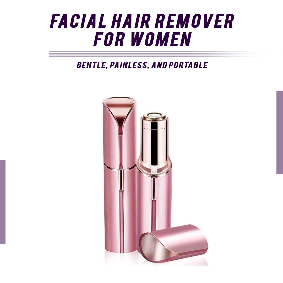 Rechargeable Facial + Eyebrow Hair Removers Set -2 Pack