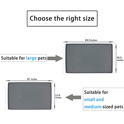 Waterproof Non-Slip Pet Food Mat Silicone Pet Food Drinking Mat